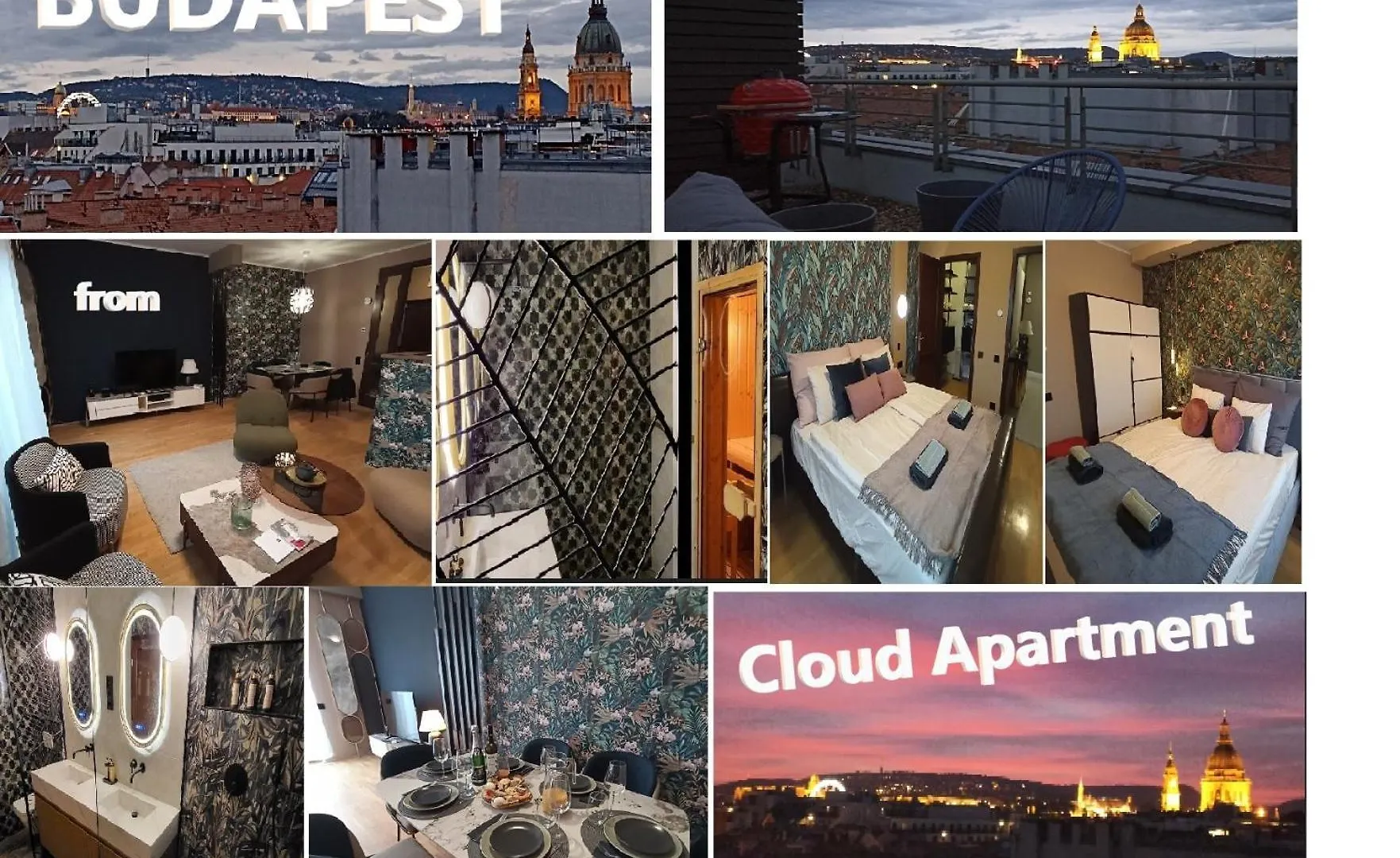 Cloud Apartment Gozsdu בודפשט